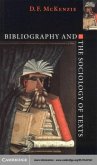 Bibliography and the Sociology of Texts (eBook, PDF)
