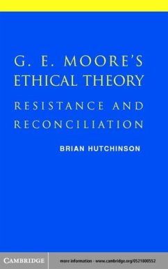 Cover G. E. Moore's Ethical Theory (eBook, PDF)