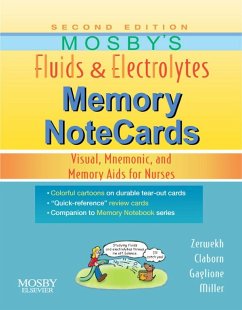 Cover Mosby's Fluids & Electrolytes Memory NoteCards (eBook, ePUB)