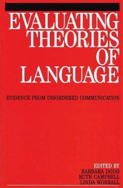 Cover Evaluating Theories of Language (eBook, PDF)