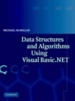 Data Structures and Algorithms Using Visual Basic.NET (eBook, PDF) - Mcmillan, Michael