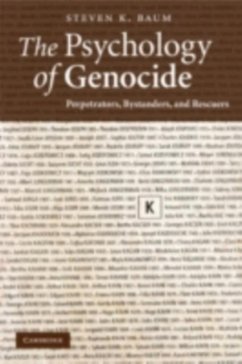 Psychology of Genocide (eBook, PDF) - Baum, Steven K.