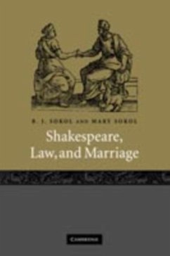 Shakespeare, Law, and Marriage (eBook, PDF) Cover Shakespeare, Law, and Marriage (eBook, PDF)
