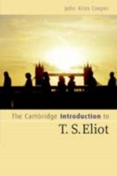Cambridge Introduction to T. S. Eliot (eBook, PDF) - Cooper, John Xiros