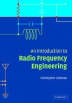 Introduction to Radio Frequency Engineering (eBook, PDF) - Coleman, Christopher