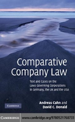 Comparative Company Law (eBook, PDF) - Cahn, Andreas