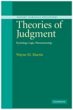 Theories of Judgment (eBook, PDF) - Bild 1