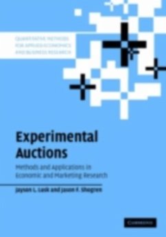 Experimental Auctions (eBook, PDF) - Lusk, Jayson L.