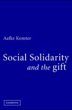 Social Solidarity and the Gift (eBook,... - Bild 1