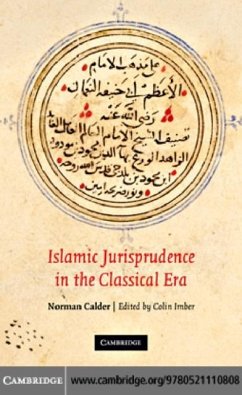 Islamic Jurisprudence in the Classical Era (eBook, PDF) - Calder, Norman