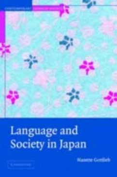 Language and Society in Japan (eBook, PDF) - Gottlieb, Nanette