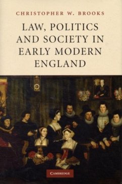 Law, Politics and Society in Early Modern England (eBook, PDF) - Brooks, Christopher W.