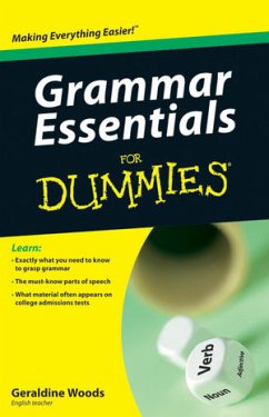 Grammar Essentials For Dummies (eBook, PDF) - Woods, Geraldine