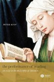 The Performance of Reading (eBook, PDF)