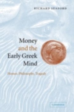 Cover Money and the Early Greek Mind (eBook, PDF)