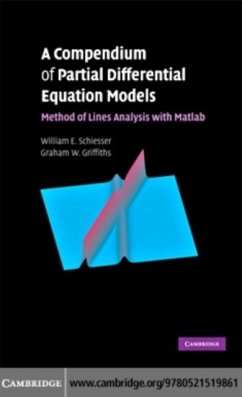 Compendium of Partial Differential Equation Models (eBook, PDF) - Schiesser, William E.