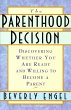 The Parenthood Decision (eBook, ePUB) - Bild 1