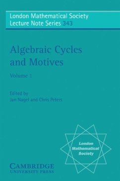 Algebraic Cycles and Motives: Volume 1 (eBook, PDF)