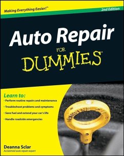 Auto Repair For Dummies (eBook, PDF) - Sclar, Deanna