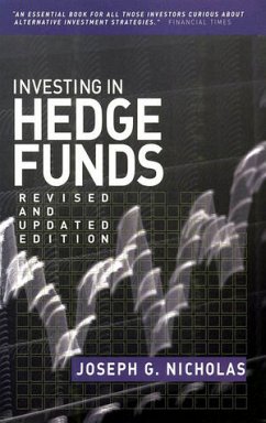Investing in Hedge Funds, Revised and Updated Edition (eBook, ePUB) - Nicholas, Joseph G.