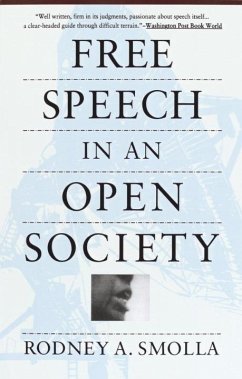 Free Speech in an Open Society (eBook, ePUB) - Smolla, Rodney A.