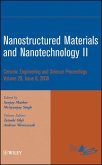 Nanostructured Materials and Nanotechnology II, Volume 29, Issue 8 (eBook, PDF)