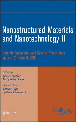 Nanostructured Materials and Nanotechnology II, Volume 29, Issue 8 (eBook, PDF)