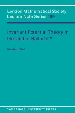 Cover Invariant Potential Theory in the Unit Ball of Cn (eBook, PDF)
