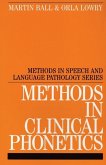 Methods in Clinical Phonetics (eBook, PDF)