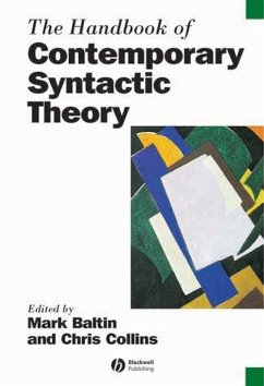 Cover The Handbook of Contemporary Syntactic Theory (eBook, PDF)