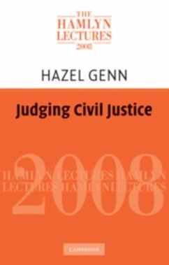 Cover Judging Civil Justice (eBook, PDF)