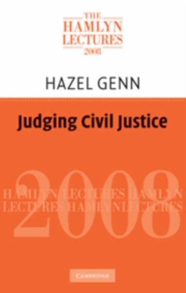 Judging Civil Justice (eBook, PDF)