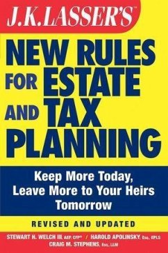 Cover J.K. Lasser's New Rules for Estate and Tax Planning (eBook, PDF)