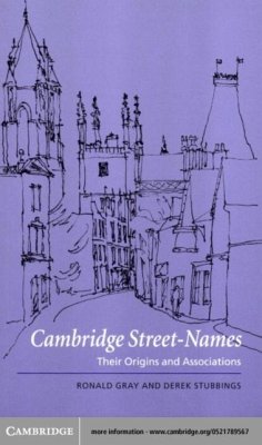Cover Cambridge Street-Names (eBook, PDF)