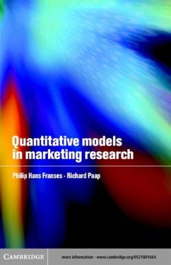 Quantitative Models in Marketing Research (eBook, PDF) - Franses, Philip Hans