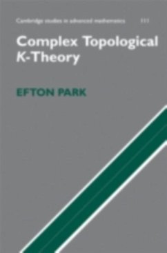 Complex Topological K-Theory (eBook, PDF) - Park, Efton