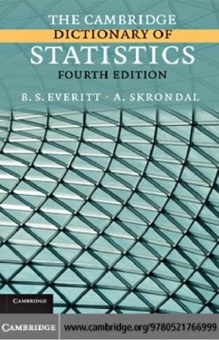 Cover Cambridge Dictionary of Statistics (eBook, PDF)