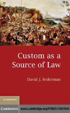Cover Custom as a Source of Law (eBook, PDF)