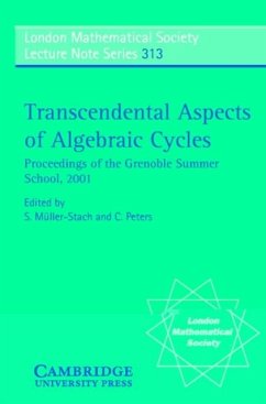 Transcendental Aspects of Algebraic Cycles (eBook, PDF)