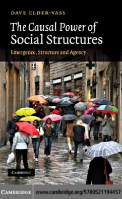Causal Power of Social Structures (eBook, PDF) - Elder-Vass, Dave