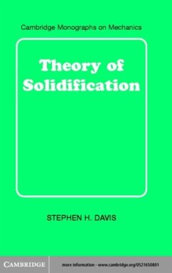 Cover Theory of Solidification (eBook, PDF)