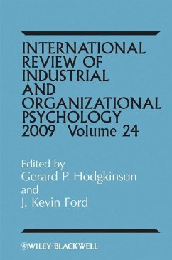 Cover International Review of Industrial and Organizational Psychology 2009, Volume 24 (eBook, PDF)