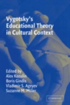 Cover Vygotsky's Educational Theory in Cultural Context (eBook, PDF)