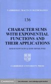 Character Sums with Exponential Functions and their Applications (eBook, PDF)