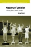 Matters of Opinion (eBook, PDF)