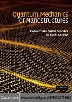 Quantum Mechanics for Nanostructures (eBook, PDF) - Mitin, Vladimir V.