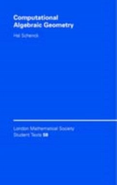 Computational Algebraic Geometry (eBook, PDF) - Schenck, Hal