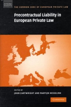 Precontractual Liability in European Private Law (eBook, PDF)