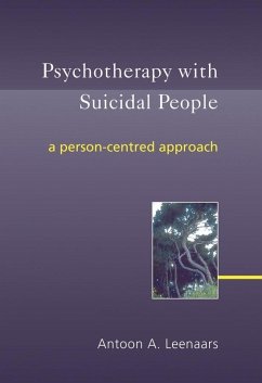Psychotherapy with Suicidal People (eBook, PDF) - Leenaars, Antoon A.