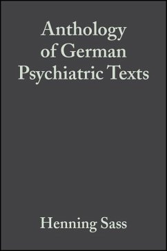 Cover Anthology of German Psychiatric Texts (eBook, PDF)
